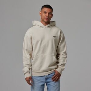 TALENTLESS Cream Hoodie for Men